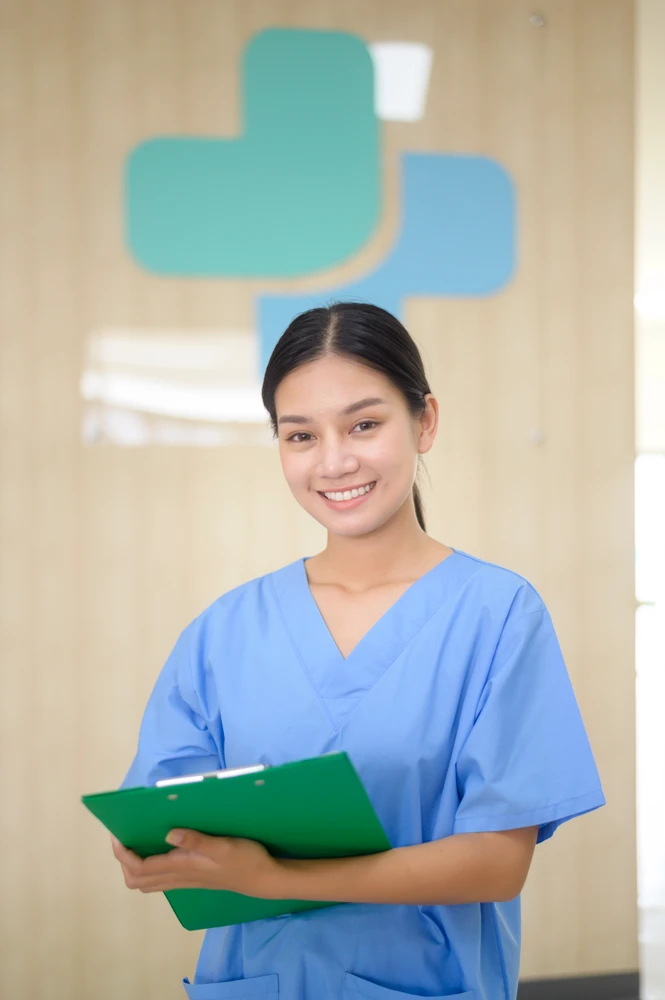 health care assistant student